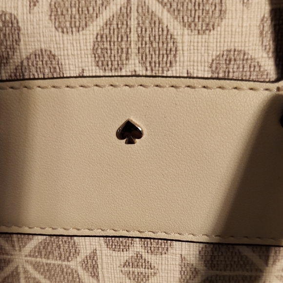 Kate Spade Beige Flower Medium Backpack w/Tablet Pocket - Picture 3 of 11
